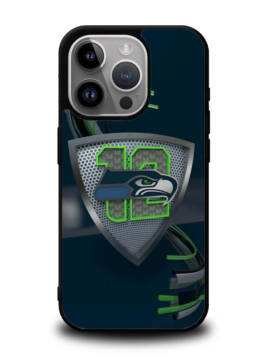 Seattle Seahawks 12 iPhone 15 Pro Case