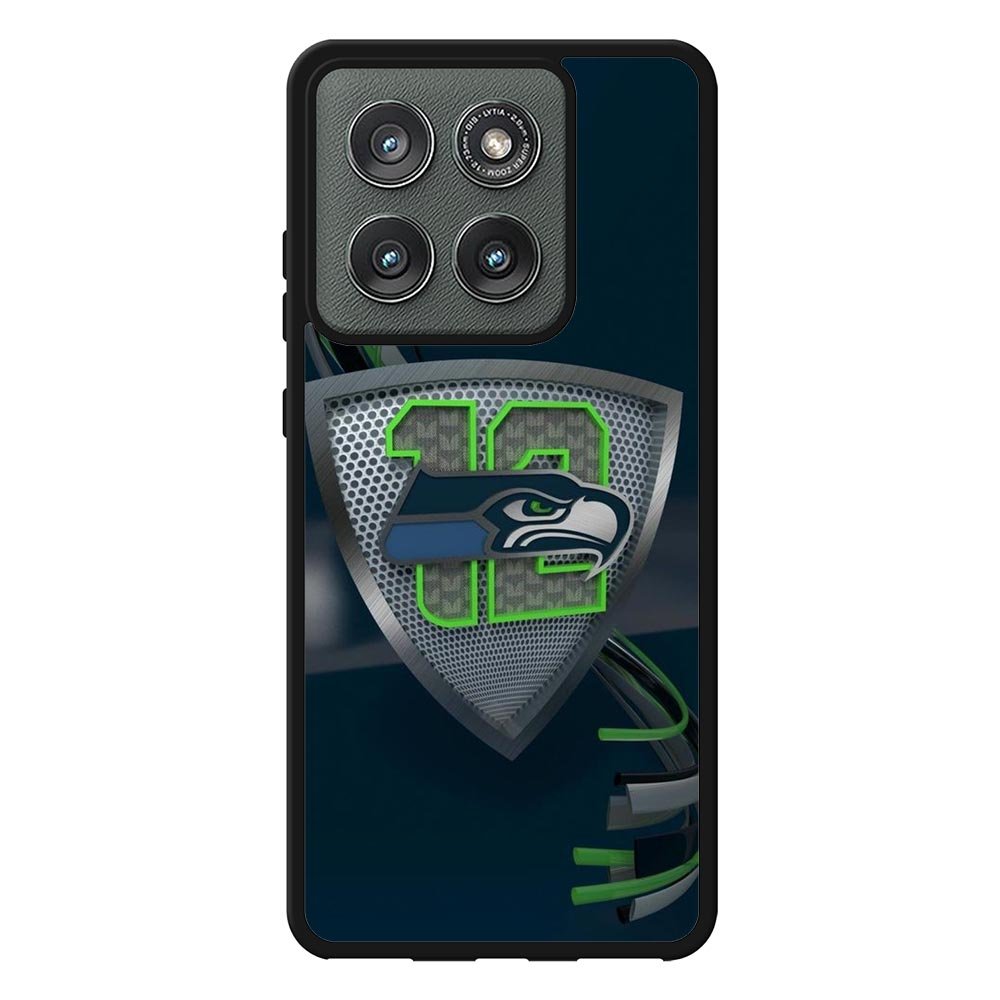 Seattle Seahawks 12 Motorola Moto Edge 2025 Case