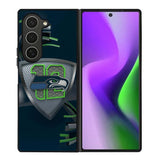 Seattle Seahawks 12 Samsung Galaxy Z Fold 6 Case