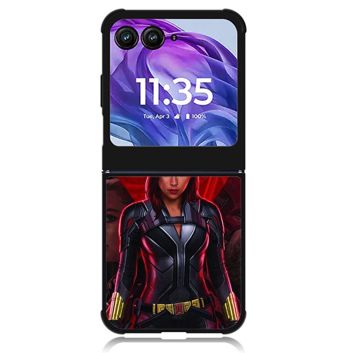 Black Window Motorola Moto Razr Plus 2024 , Moto Razr+ 2024 Case OV0025