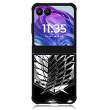 Attack On Titan Motorola Moto Razr Plus 2024 , Moto Razr+ 2024 Case OV3935