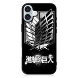 Attack On Titan iPhone 16 Plus Case QC3935