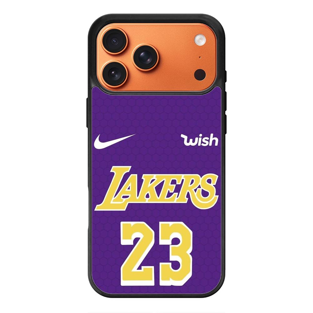 Lakers 23 iPhone 17 Pro Max Case QC0035