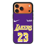 Lakers 23 iPhone 17 Pro Max Case QC0035