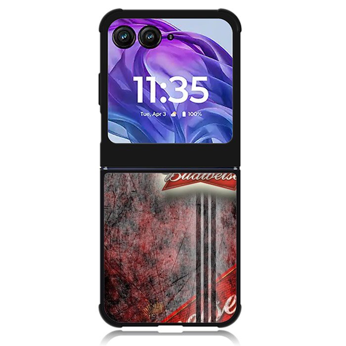 Budweiser Motorola Moto Razr Plus 2024 , Moto Razr+ 2024 Case