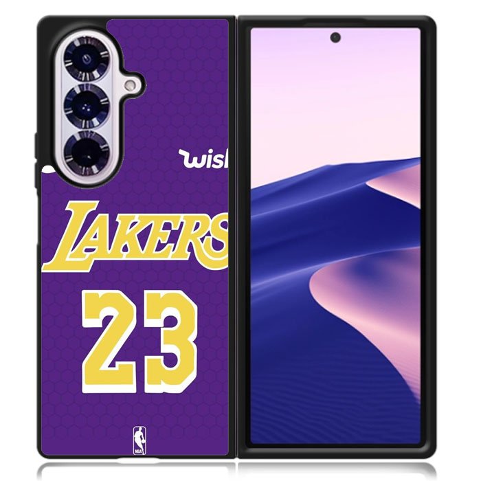 Lakers 23 Samsung Galaxy Z Fold 7 Case OV0035