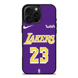 Lakers 23 iPhone 16 Pro Case OV0035