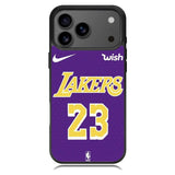Lakers 23 iPhone 17 Pro Case RC0035