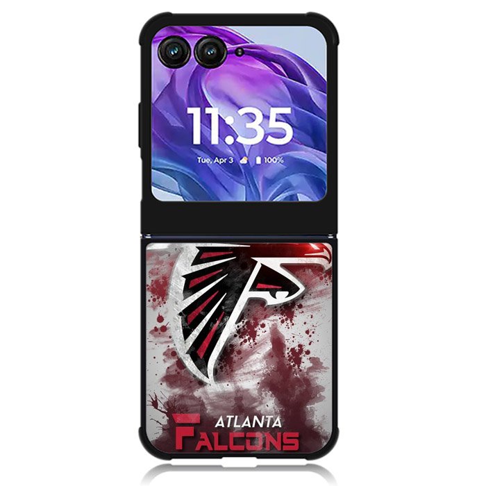 Falcons Atlanta Motorola Moto Razr Plus 2024 , Moto Razr+ 2024 Case
