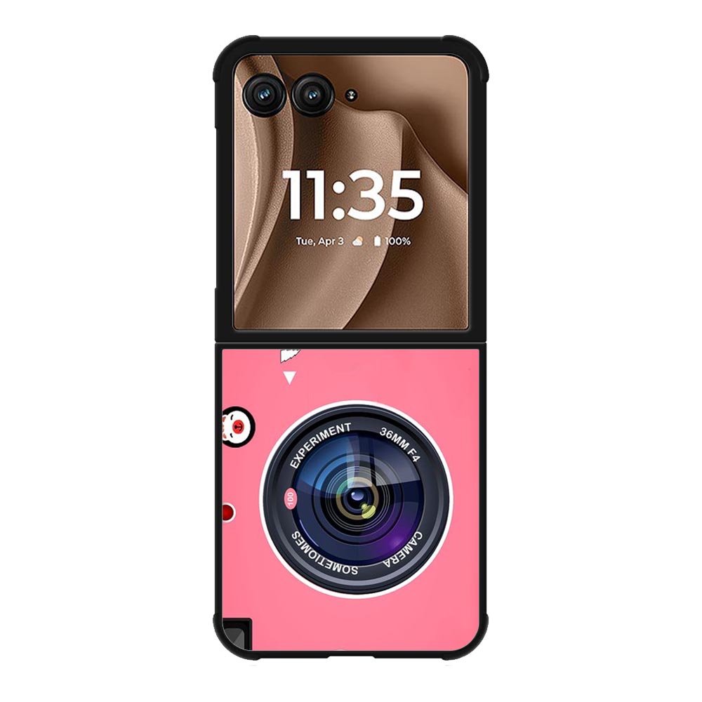 Camera Pink Motorola Moto RAZR Plus 2025 Case OV5967