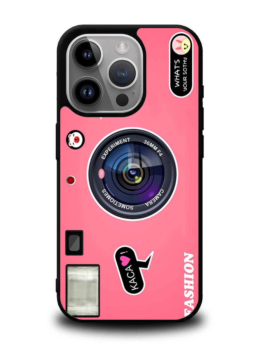 Camera Pink iPhone 16 Pro Max Case OV5967