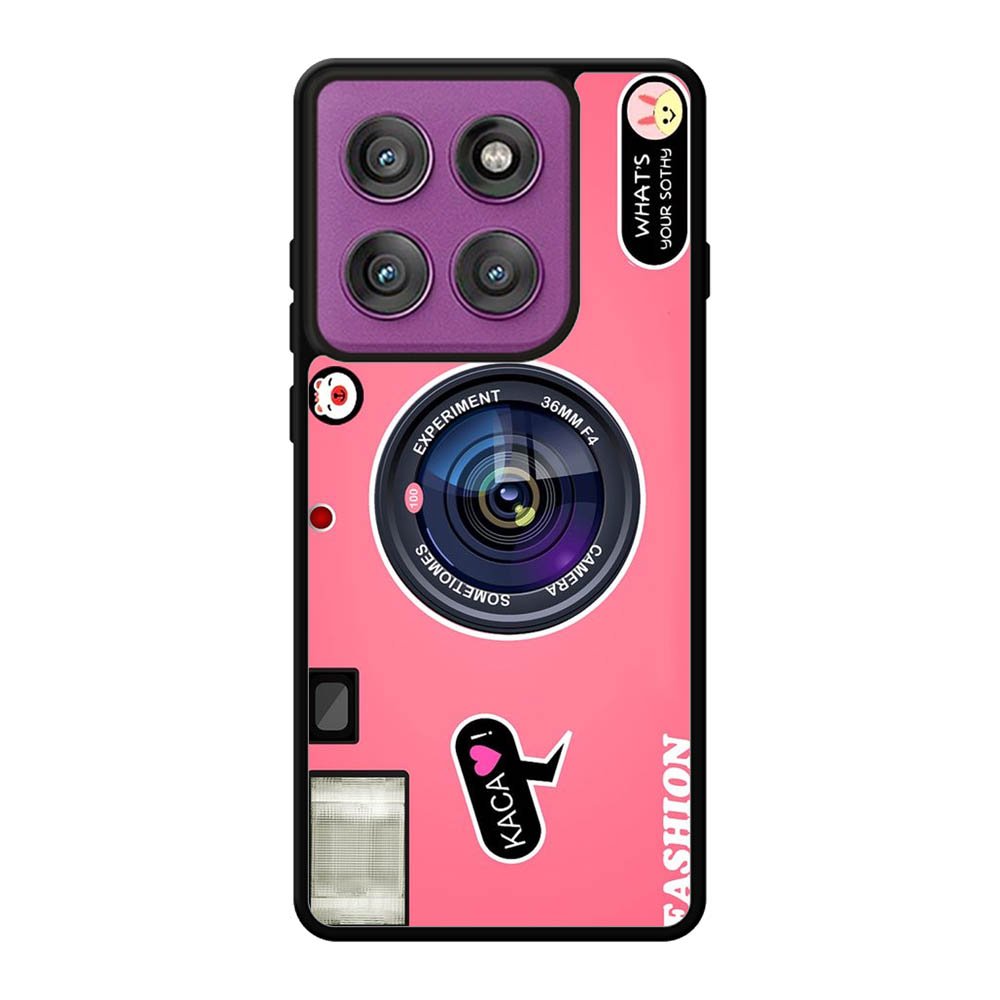 Camera Pink Motorola Moto Edge 60 Pro Case OV5967