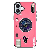 Camera Pink iPhone 16 Plus Case QC5967