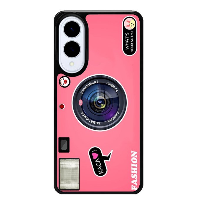 Camera Pink Samsung Galaxy S25 Edge 5G Case OV5967