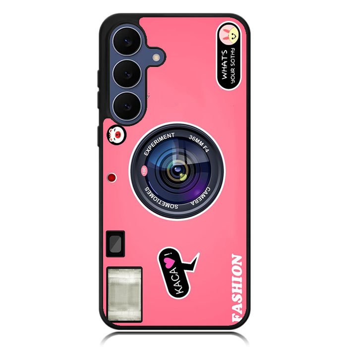 Camera Pink Samsung Galaxy S25 FE Case OV5967