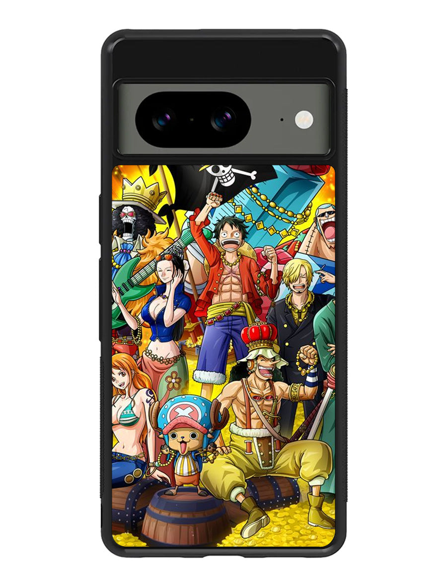 One Piece All Team Google Pixel 8A Case QC5822