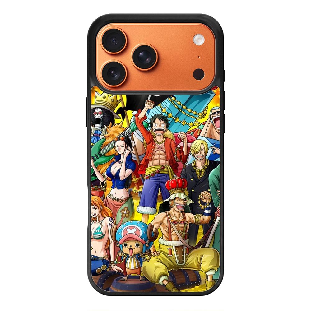 One Piece All Team iPhone 17 Pro Case QC5822