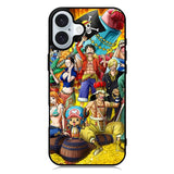 One Piece All Team iPhone 16 Case QC5822