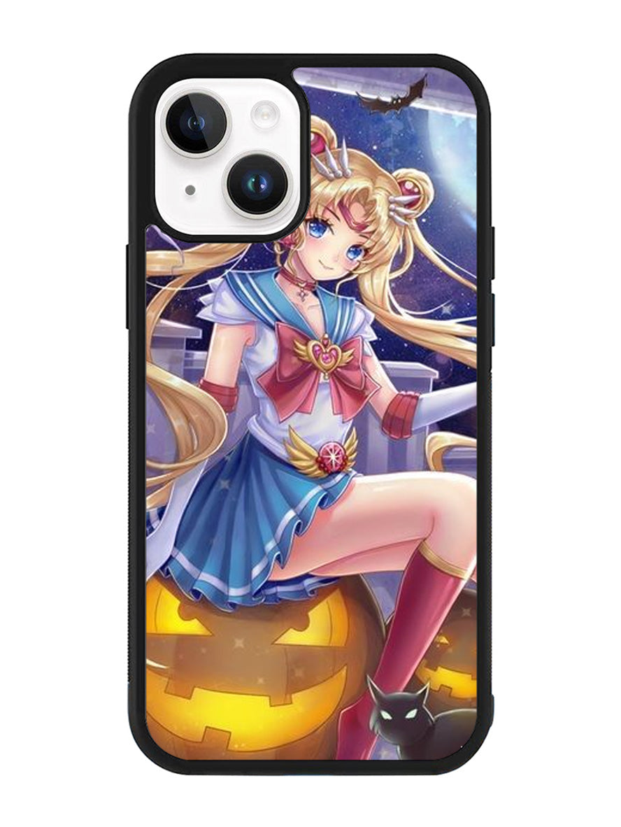 Halloween Sailor Moon iPhone 14 Plus Case QC5061