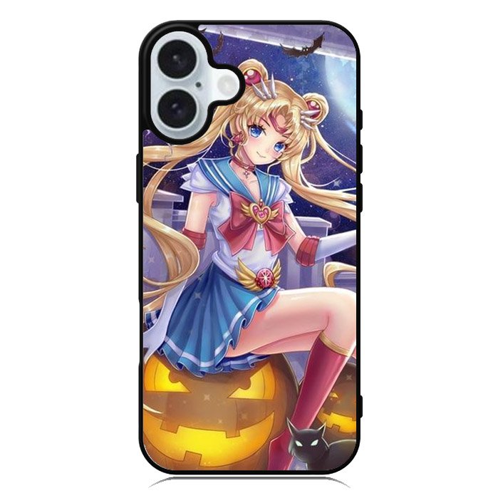 Halloween Sailor Moon iPhone 16 Case QC5061