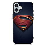 Superman Logo iPhone 16 Case QC2297