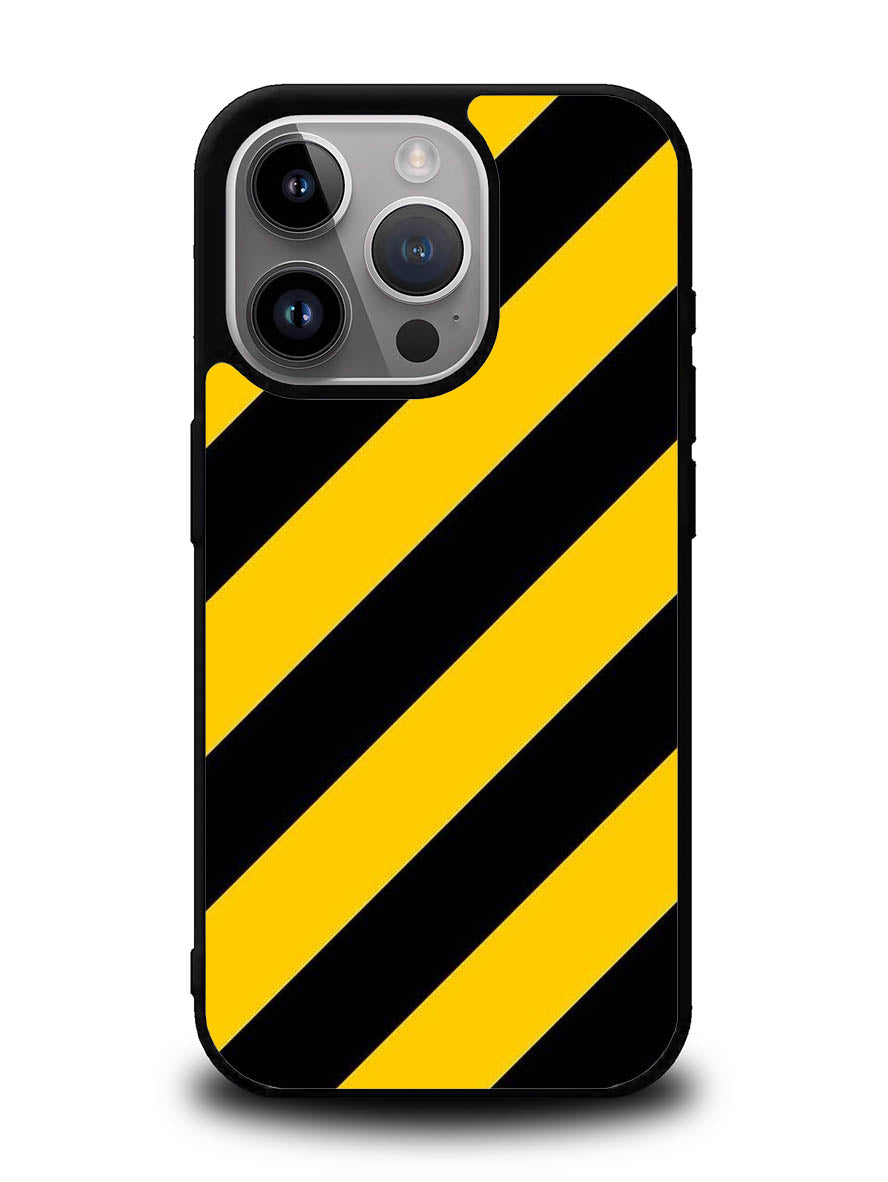 Black Yellow iPhone 16 Pro Max Case OV5974
