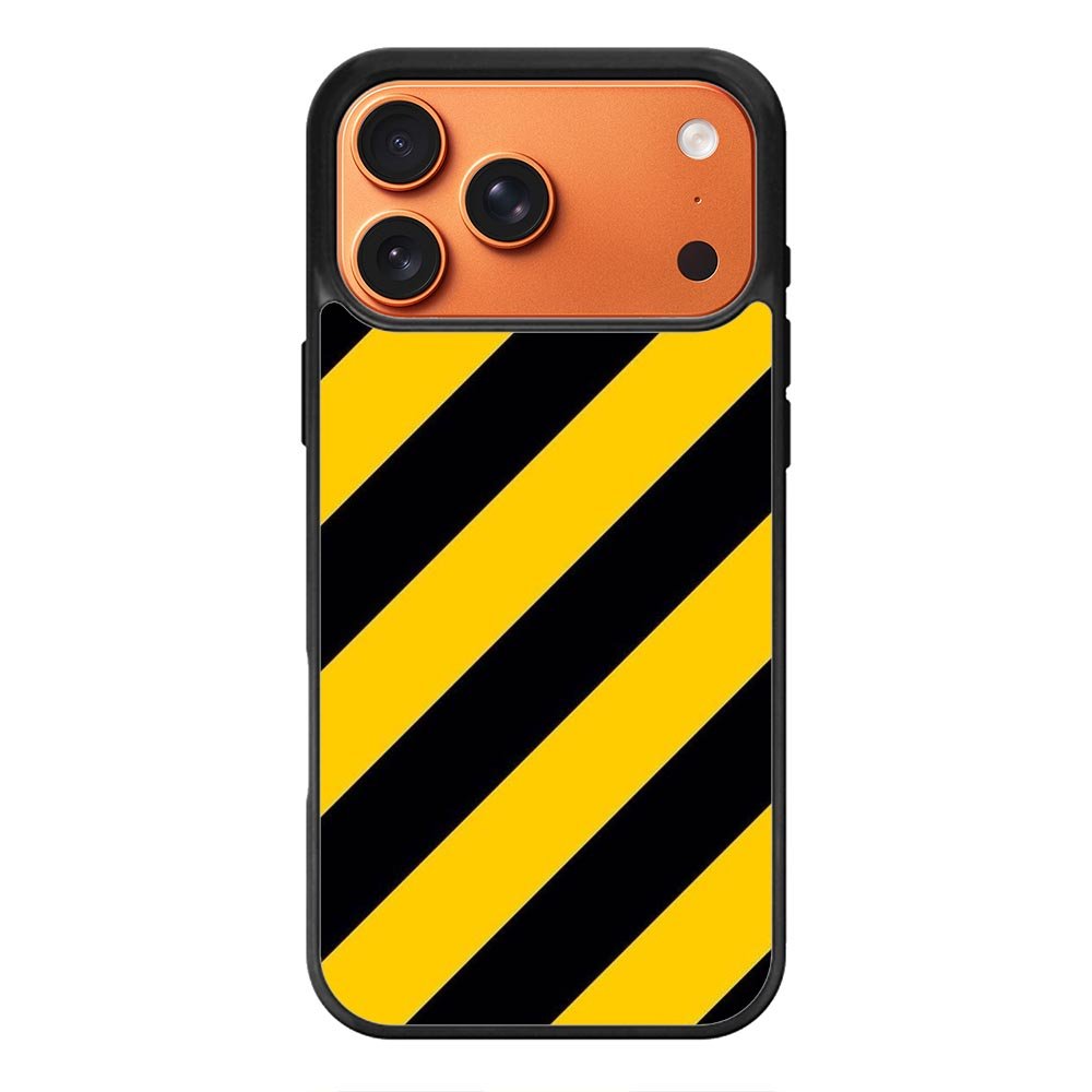 Black Yellow iPhone 17 Pro Case OV5974