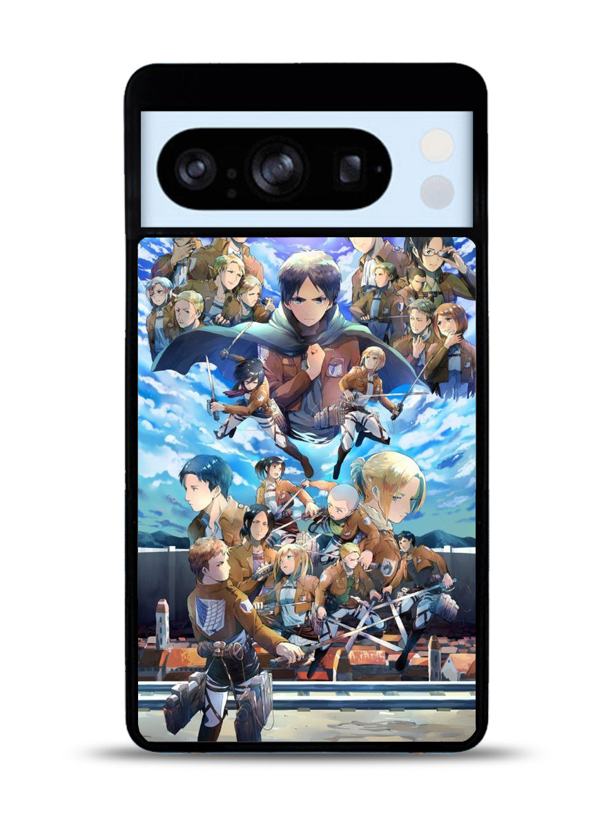 attack on titan Google Pixel 8 Pro Case QC3933