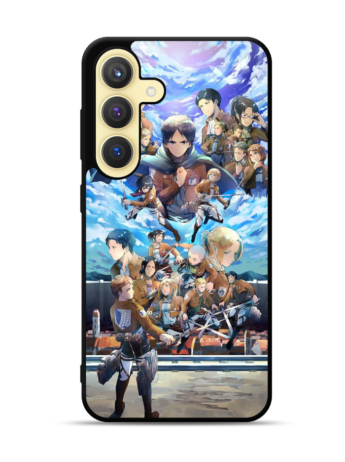 attack on titan Samsung Galaxy S24 FE 5G Case OV3933
