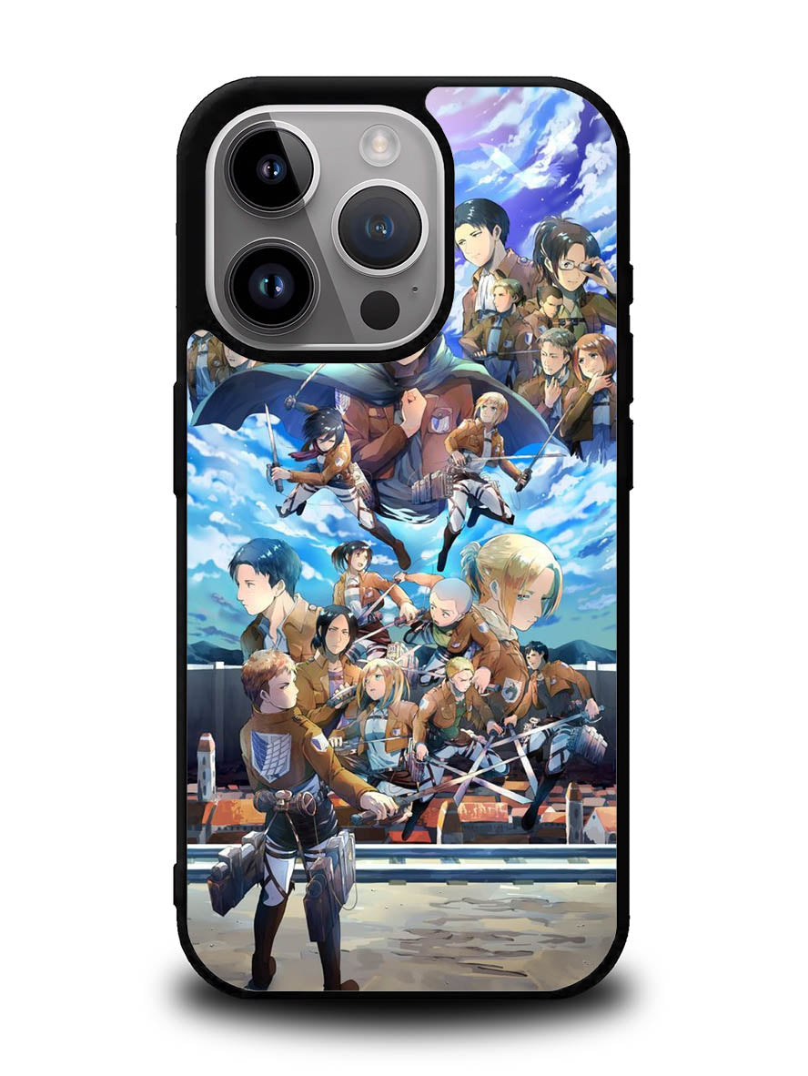 attack on titan iPhone 14 Pro Max Case QC3933