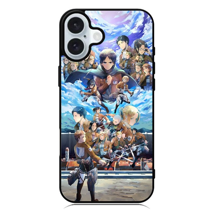 attack on titan iPhone 16 Case QC3933
