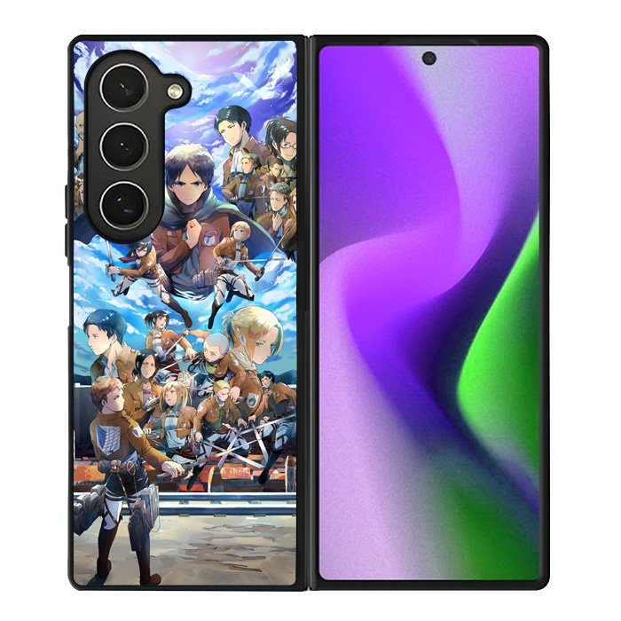 attack on titan Samsung Galaxy Z Fold 6 5G 2024 Case OV3933
