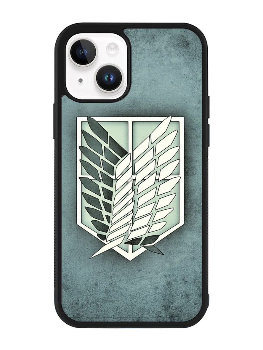 attack on titan Logo iPhone 14 Plus Case QC3930
