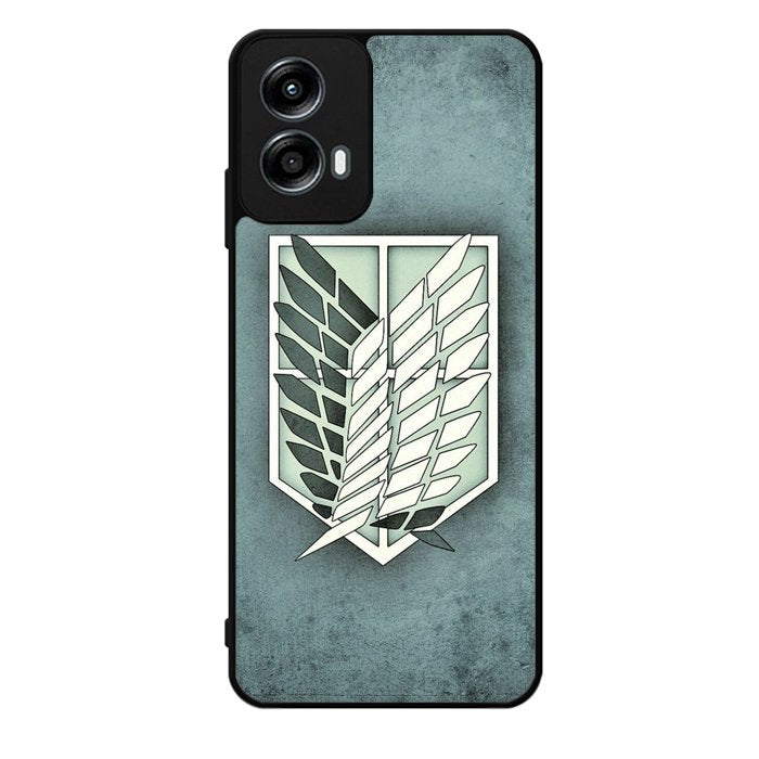 attack on titan Logo Motorola Moto G Play 2024 Case OV3930