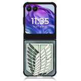 attack on titan Logo Motorola Moto Razr Plus 2024 , Moto Razr+ 2024 Case OV3930
