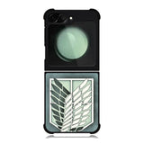attack on titan Logo Samsung Galaxy Z Flip 6 5G 2024 Case OV3930