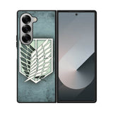 attack on titan Logo Samsung Galaxy Z Fold 7 5G Case OV3930