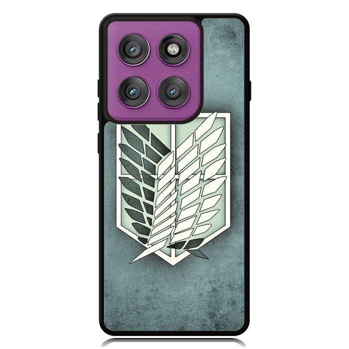 attack on titan Logo Motorola Moto Edge 2025 | Moto Edge 60 Fusion | Moto Edge 60 Pro Case OV3930