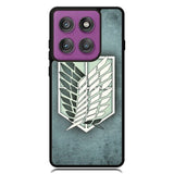 attack on titan Logo Motorola Moto Edge 2025 | Moto Edge 60 Fusion | Moto Edge 60 Pro Case OV3930