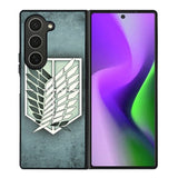 attack on titan Logo Samsung Galaxy Z Fold 6 5G 2024 Case OV3930