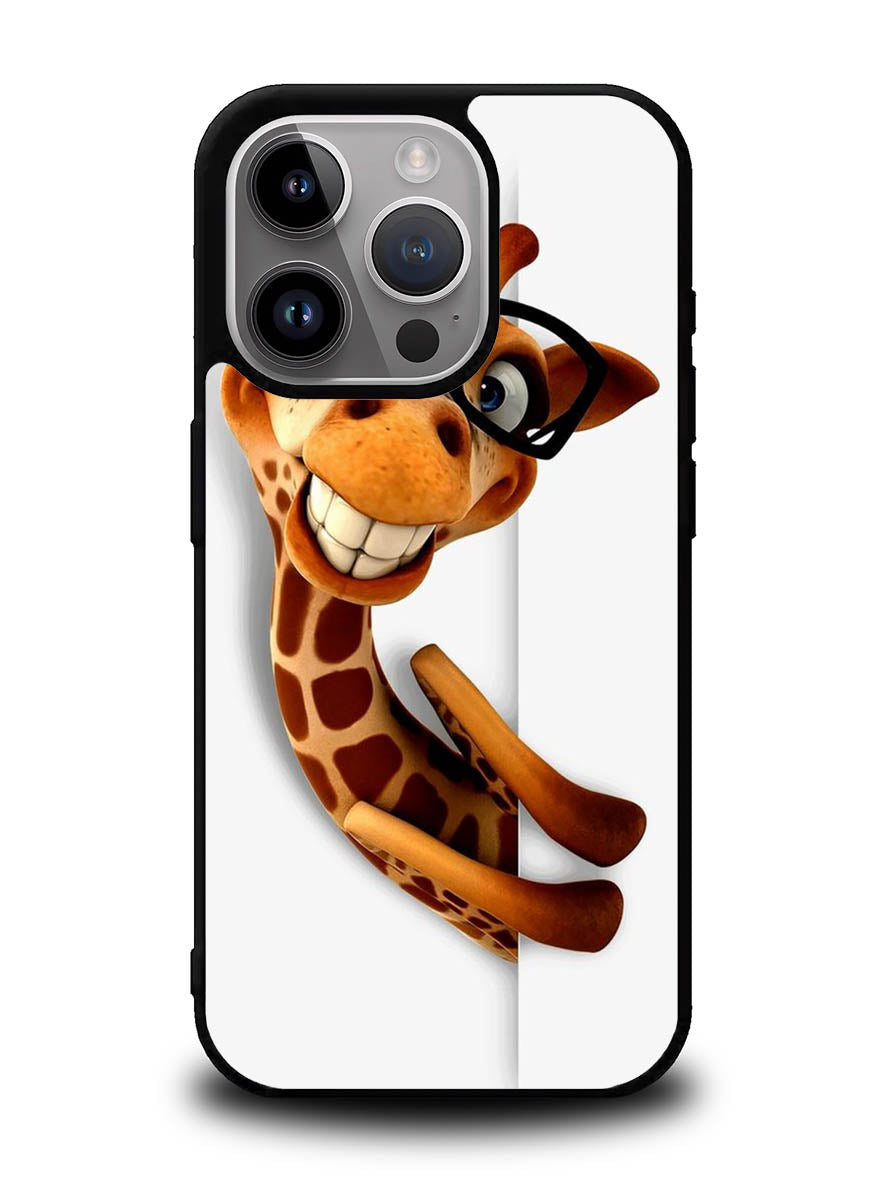 Funny Giraffe iPhone 16 Pro Max Case QC4900