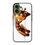 Funny Giraffe iPhone 17 Case QC4900