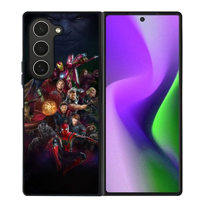 Avengers And Game Samsung Galaxy Z Fold 6 Case