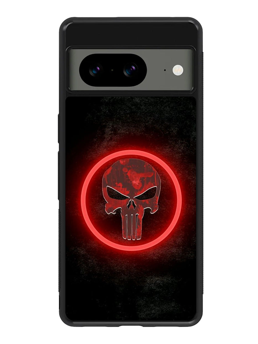 Punisher Red Google Pixel 8A Case QC5798