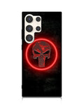 Punisher Red Samsung Galaxy S23 Ultra 5G Case QC5798