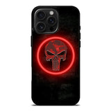 Punisher Red iPhone 16 Pro Max Case OV5798