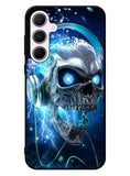 Skull Blue Samsung Galaxy A55 5G Case