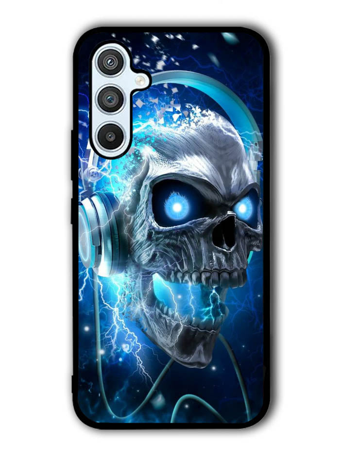 Skull Blue Samsung Galaxy A54 5G Case