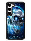 Skull Blue Samsung Galaxy S23 Plus 5G / Samsung Galaxy S23+ 5G Case