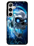 Skull Blue Samsung Galaxy S24 5G Case